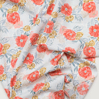 Dear Stella - Cotton - Poppy Prairie - Poppies