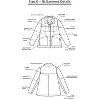 Grainline Studio - Thayer Jacket - Sizes 0-18
