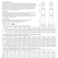 True Bias - Zoey Tank & Dress -14-32