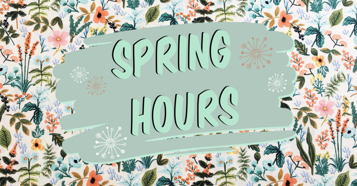 Spring Hours – RICK RACK Textiles