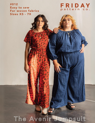 Friday Pattern Company - Avenir Jumpsuit