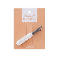 Sarah Hearts - Barrette - Seam Ripper