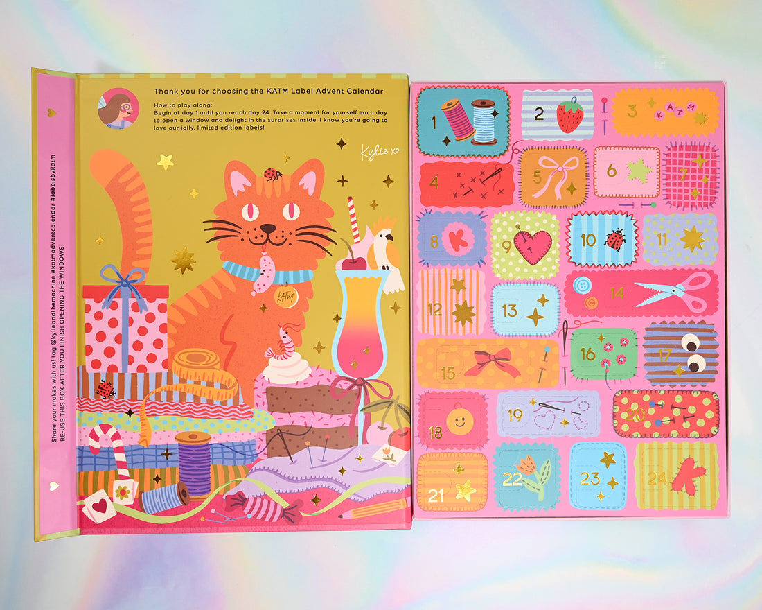 PREORDER - KATM - Sewing Labels - 2026 Advent Calendar