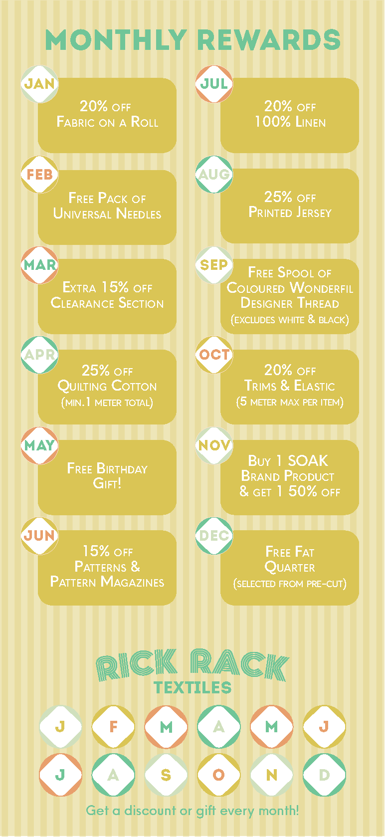 2026 In-Store Rewards Card