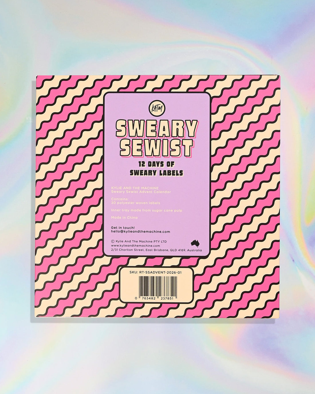 PREORDER - KATM - Sewing Labels - 2026 Advent Calendar - Sweary Sewists