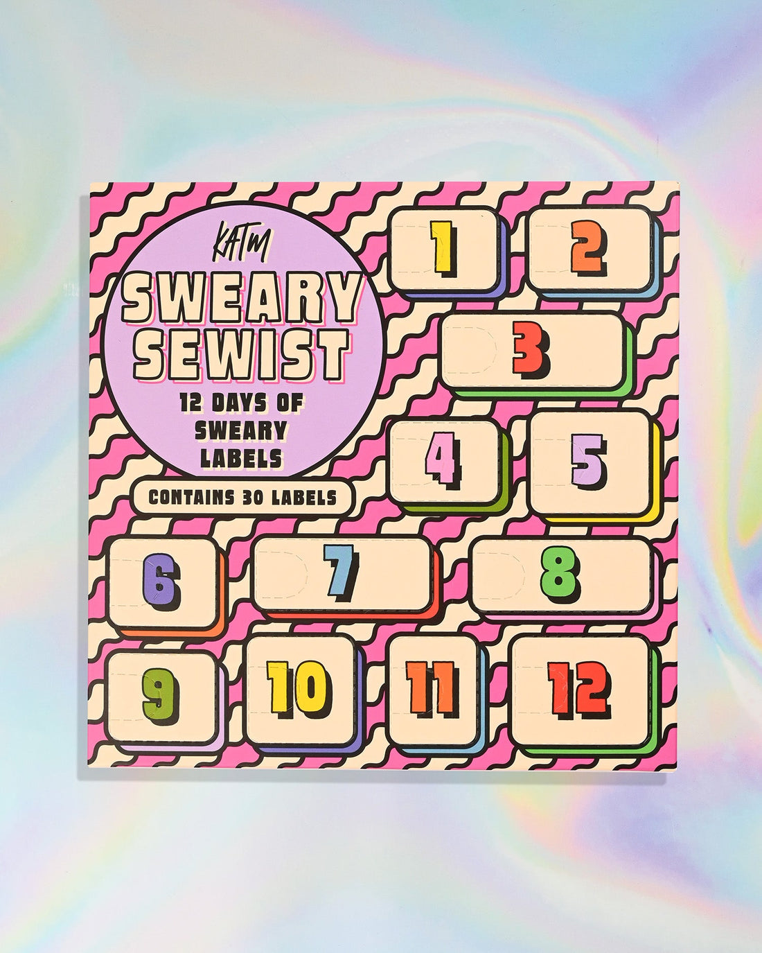 PREORDER - KATM - Sewing Labels - 2026 Advent Calendar - Sweary Sewists