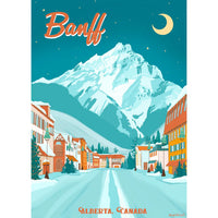 Villager Puzzles - Banff Moonlight