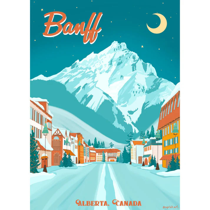 Villager Puzzles - Banff Moonlight