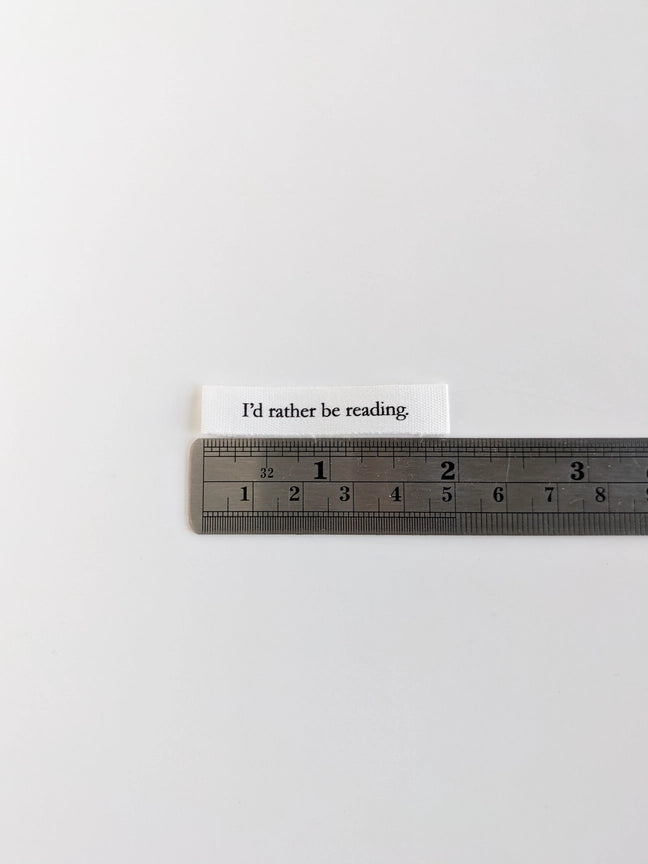 Intensely Distracted - Sewing Label - I&