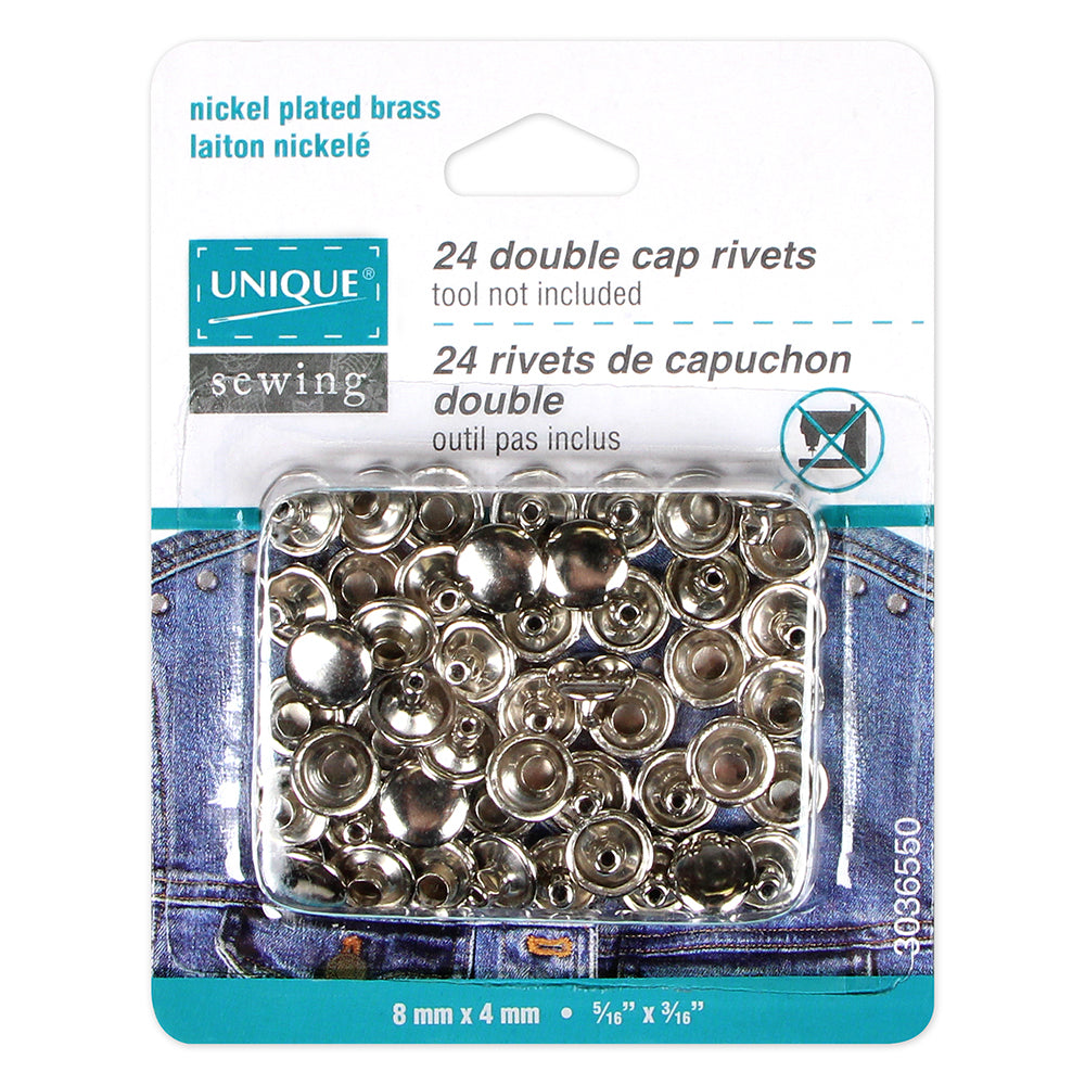 UNIQUE - Double Cap Rivet - Assorted