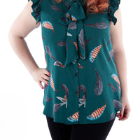 Jalie - Rose Sleeveless Button-Down Shirt