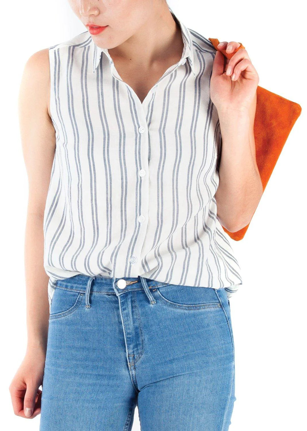 Jalie - Rose Sleeveless Button-Down Shirt