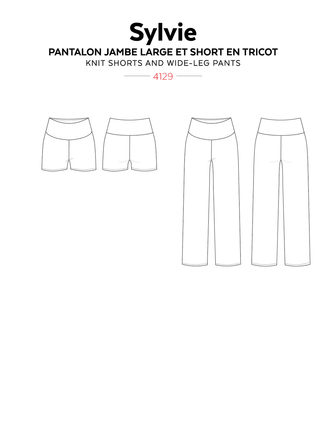 Jalie - Sylvie Knit Short & Pant