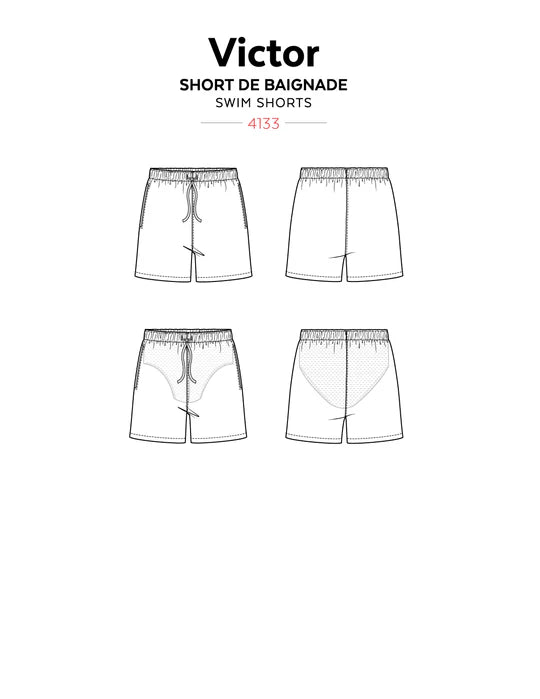 Jalie - Victor Swim Shorts