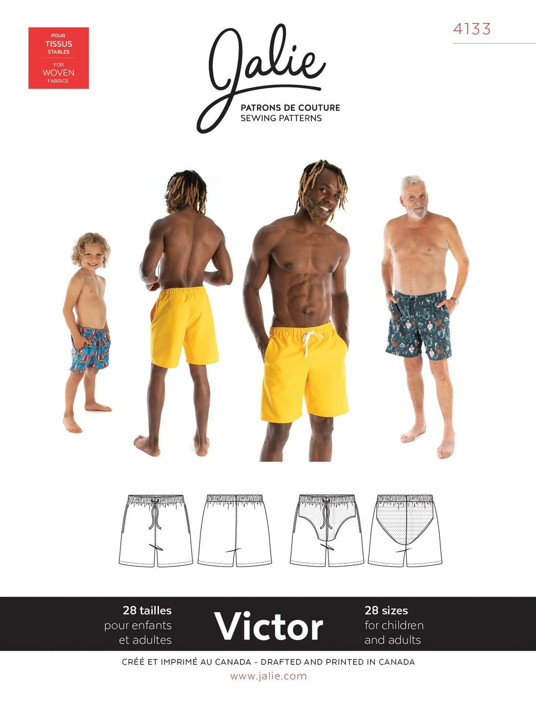 Jalie - Victor Swim Shorts