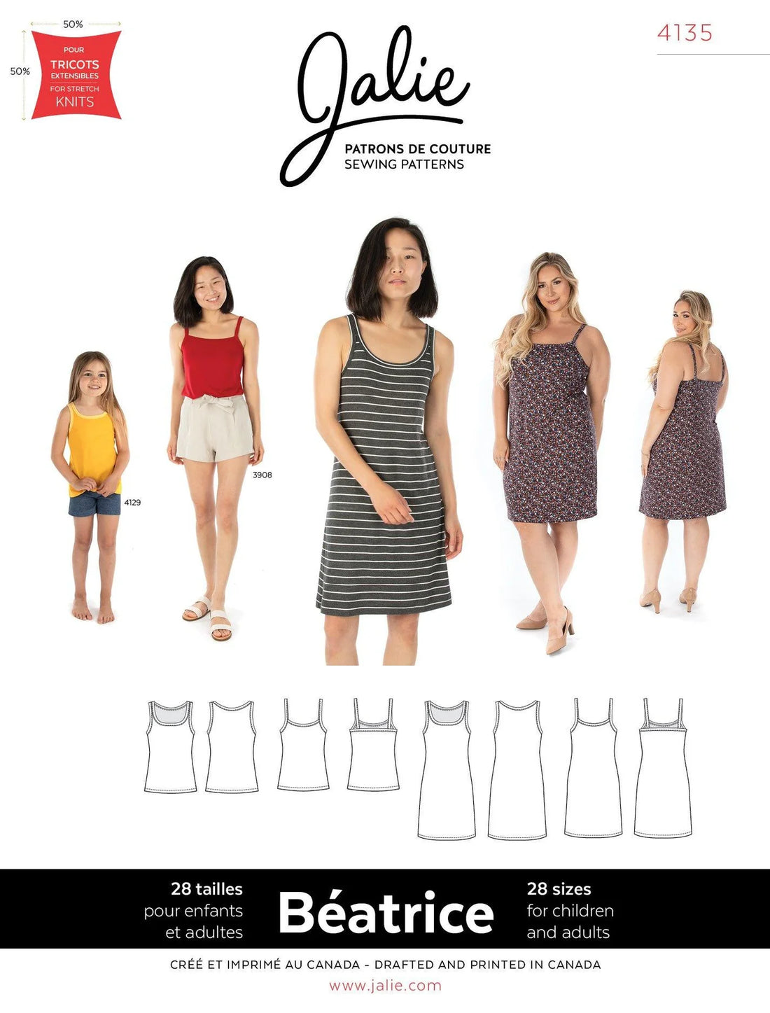 Jalie - Beatrice Tank & Dress