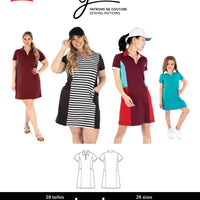 Jalie - Jocelyne Polo Dress