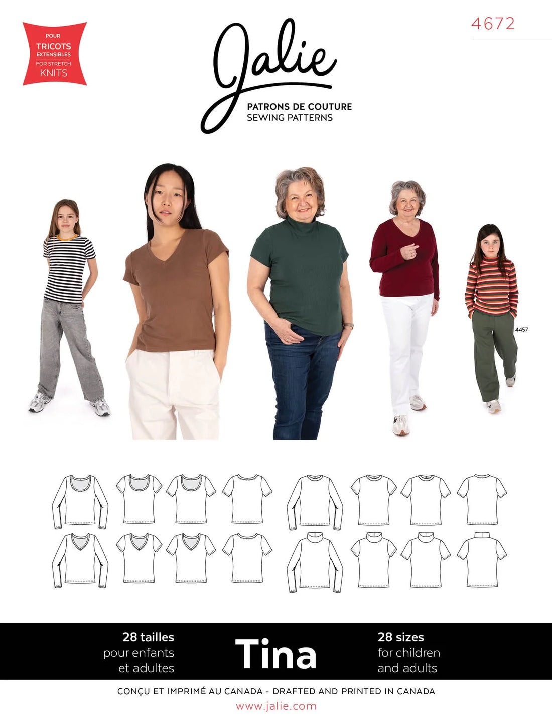 Jalie - Tina Essential Tee