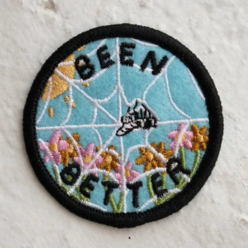 Stay Home Club - Felt Patch - Been Better (Spiderweb)
