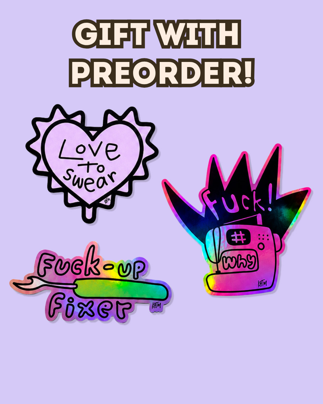 PREORDER - KATM - Sewing Labels - 2026 Advent Calendar - Sweary Sewists