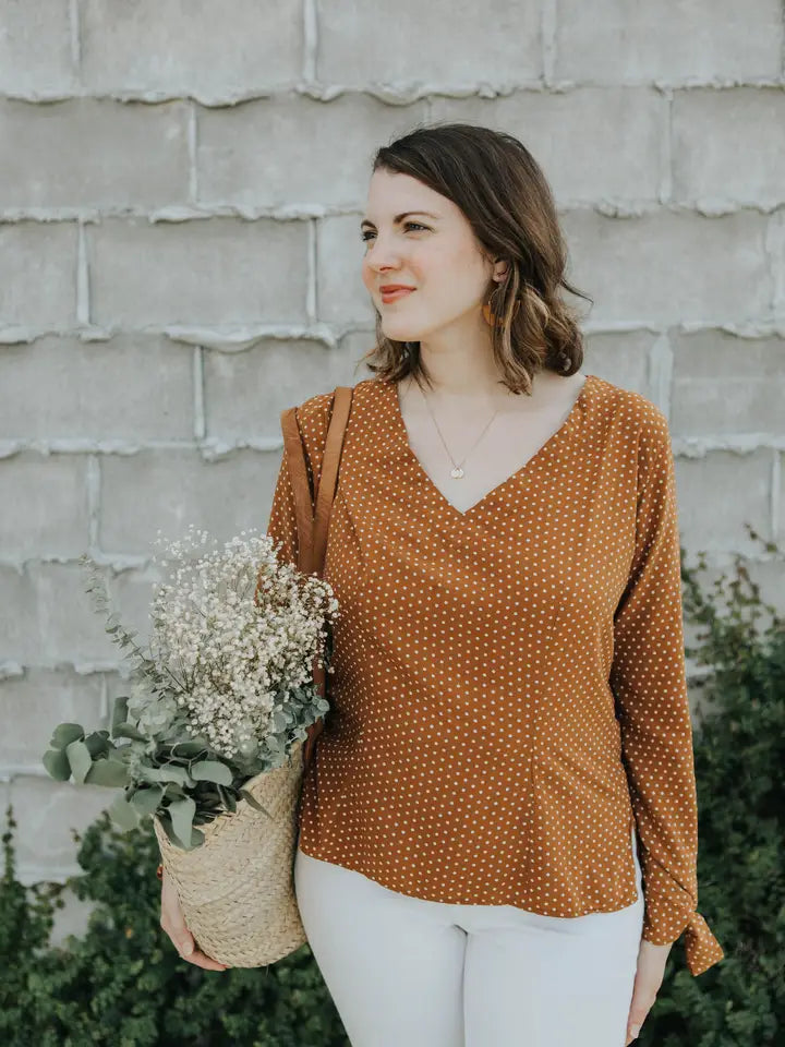 Sew To Grow - Seoul Blossom Blouse