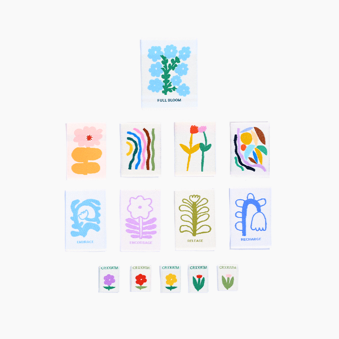 Kylie and the Machine x Claire Ritchie - Sewing Label Box - FULL BLOOM