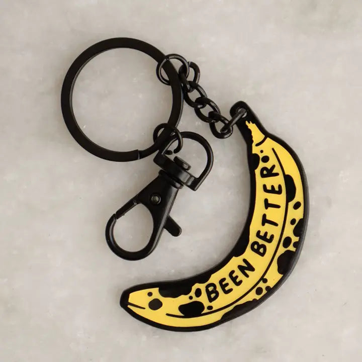 Stay Home Club - Enamel Keychain - Been Better (Banana)