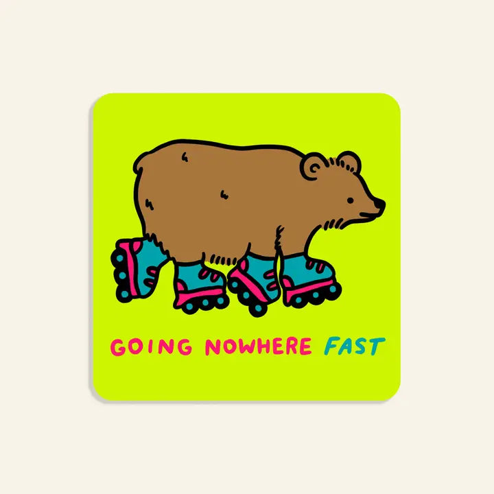 Stay Home Club - Vinyl Sticker - Going Nowhere Fast