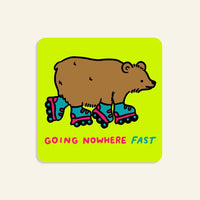 Stay Home Club - Vinyl Sticker - Going Nowhere Fast