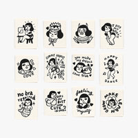 Kylie and the Machine x Mel Stringer - Sewing Label Box - Sew-In Love + Feeling Yourself
