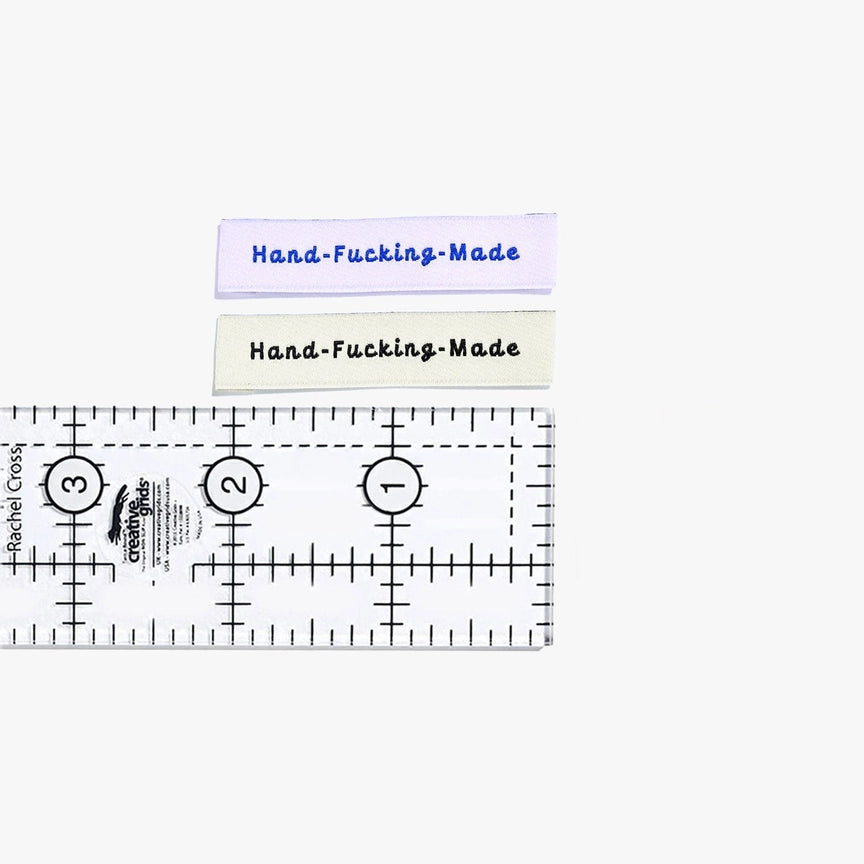 Kylie and the Machine - Sewing Label - Hand F*ing Made