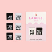 Kylie and the Machine - Sewing Label - This Is The Back
