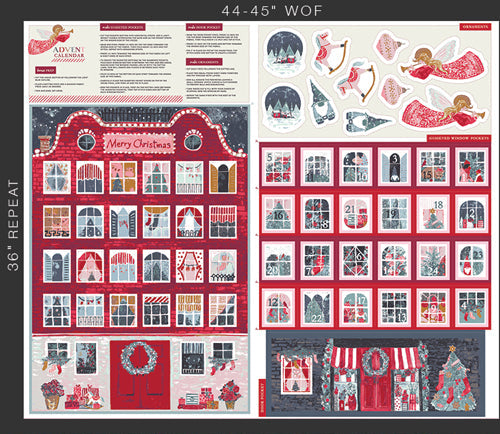 AGF - Cotton - Adventale - Advent Calendar - Panel