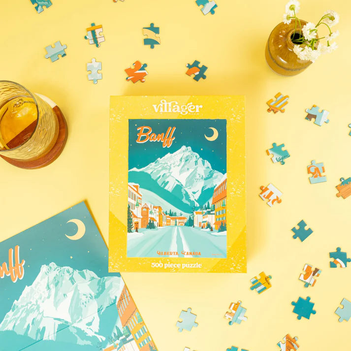 Villager Puzzles - Banff Moonlight