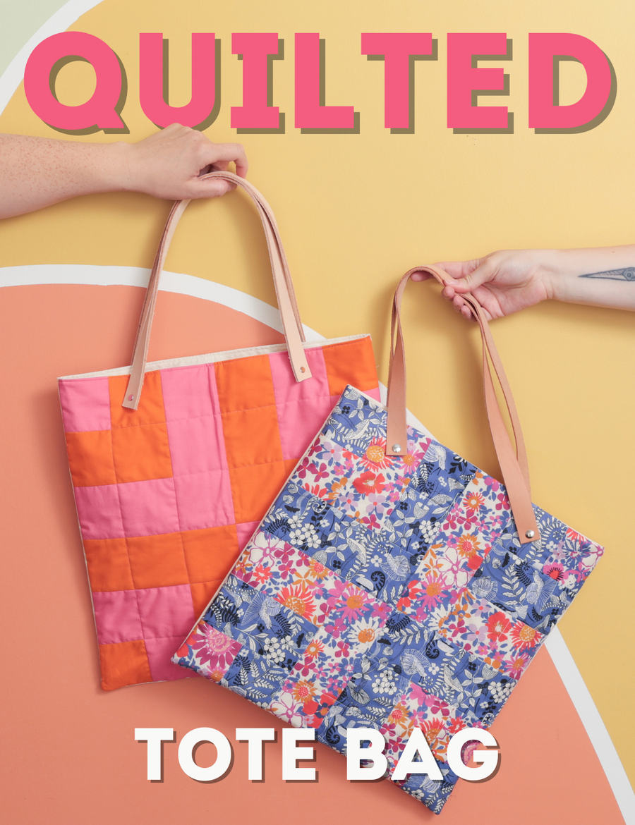 Quilted Tote Bag