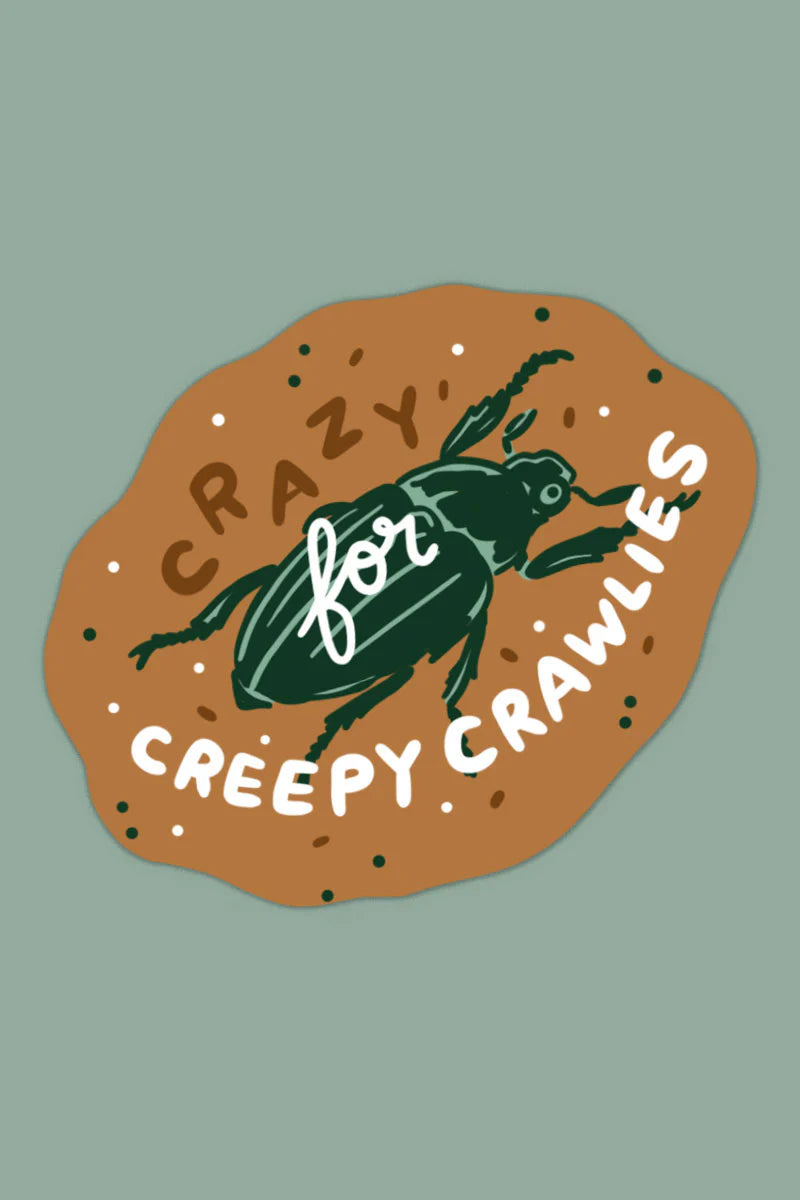 The Golden Doodle - Vinyl Sticker - Crazy for Creepy Crawlies