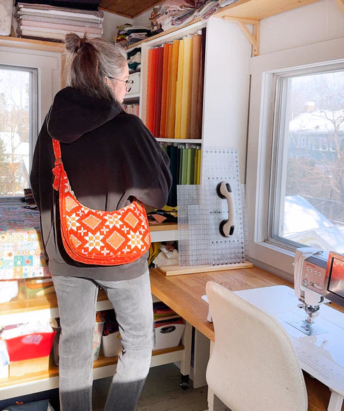 The Blanket Statement - Crescentwood Quilted Bag
