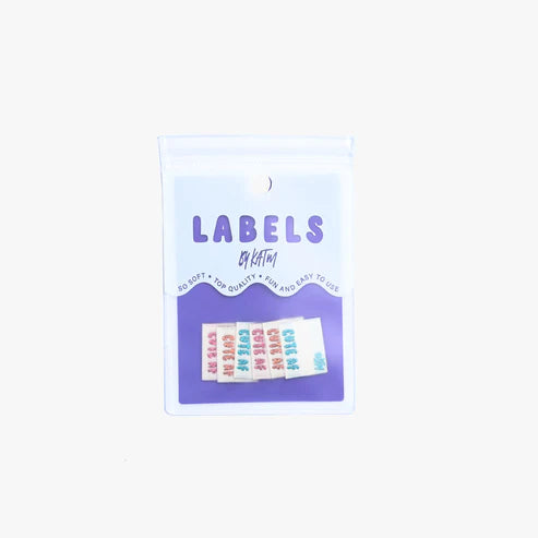 Kylie and the Machine - Sewing Label - Cute AF