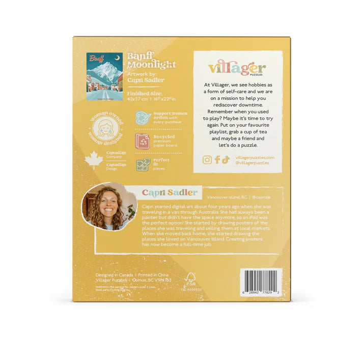 Villager Puzzles - Banff Moonlight