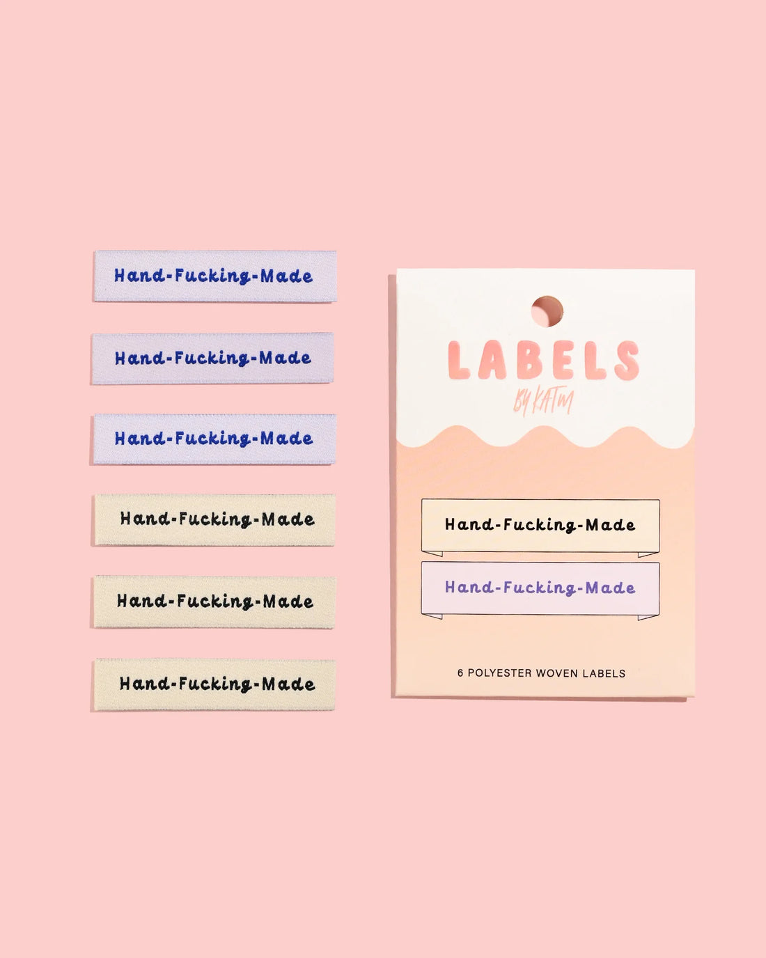 Kylie and the Machine - Sewing Label - Hand F*ing Made