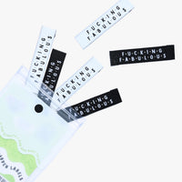 Kylie and the Machine - Sewing Label - Fucking Fabulous