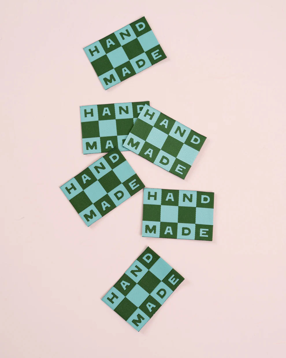 Matchy Matchy Sewing Club - Sewing Labels - Handmade Checkerboard Large