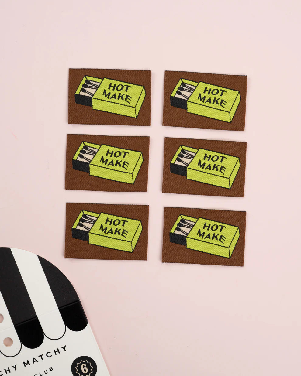 Matchy Matchy Sewing Club - Sewing Labels - Hot Make
