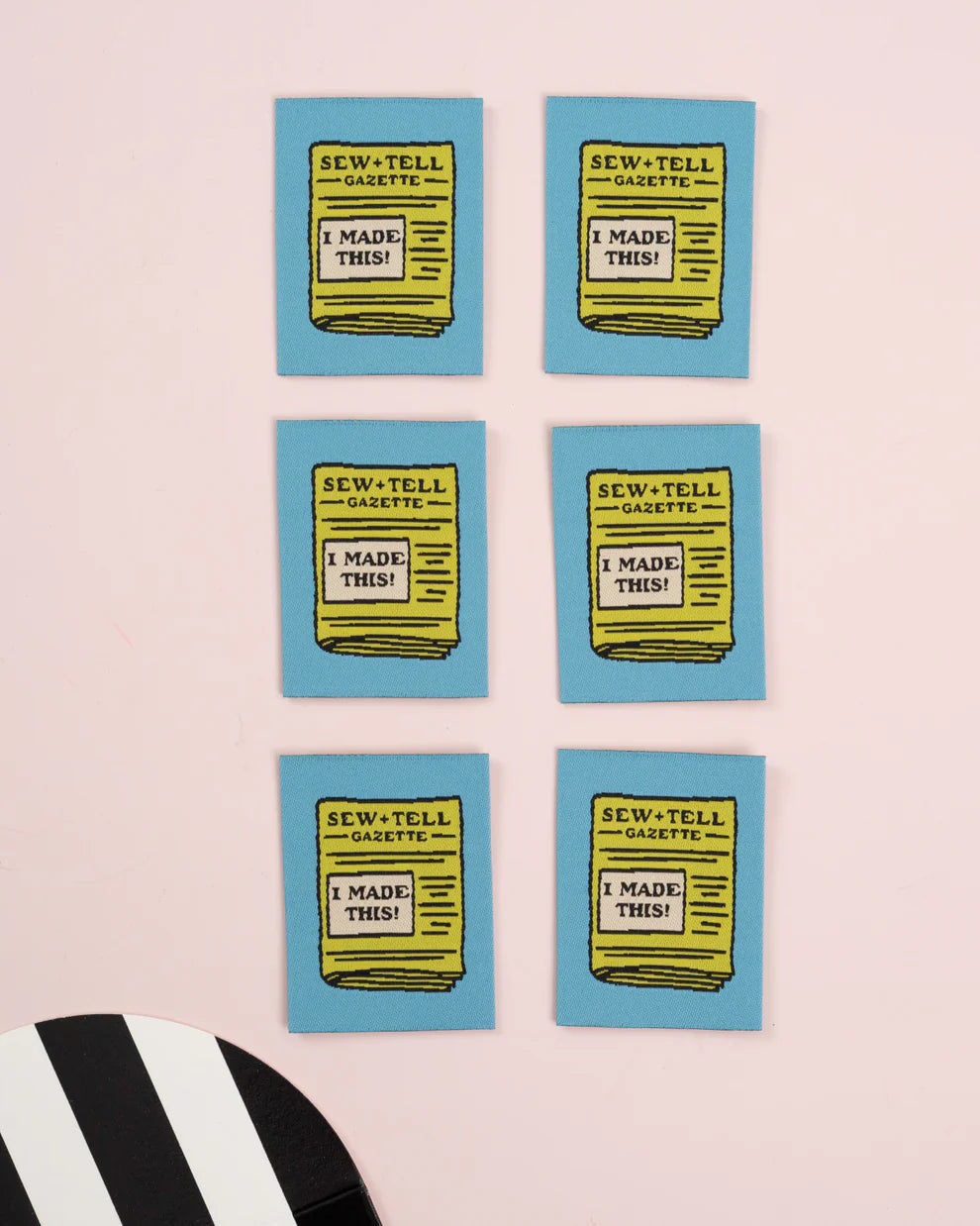 Matchy Matchy Sewing Club - Sewing Labels - Sew and Tell Gazette Large