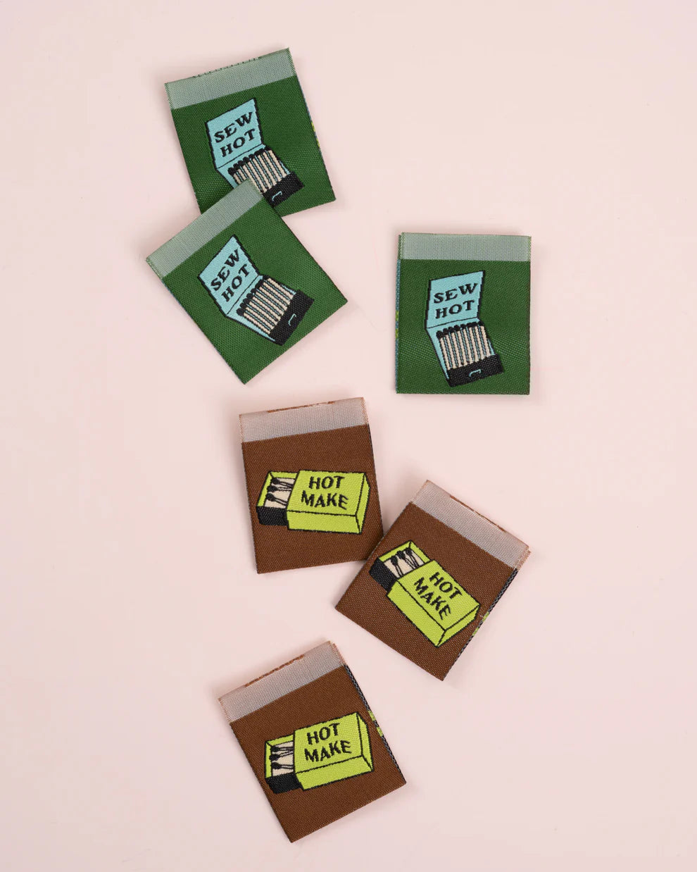 Matchy Matchy Sewing Club - Sewing Labels - Matches Square