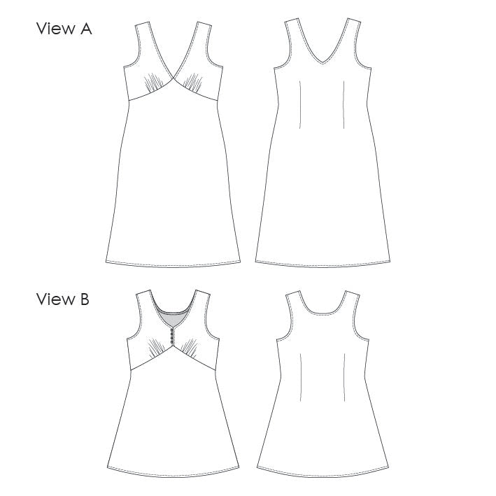 Elbe Textiles - Gibbons Slip Dress - C/D Cup
