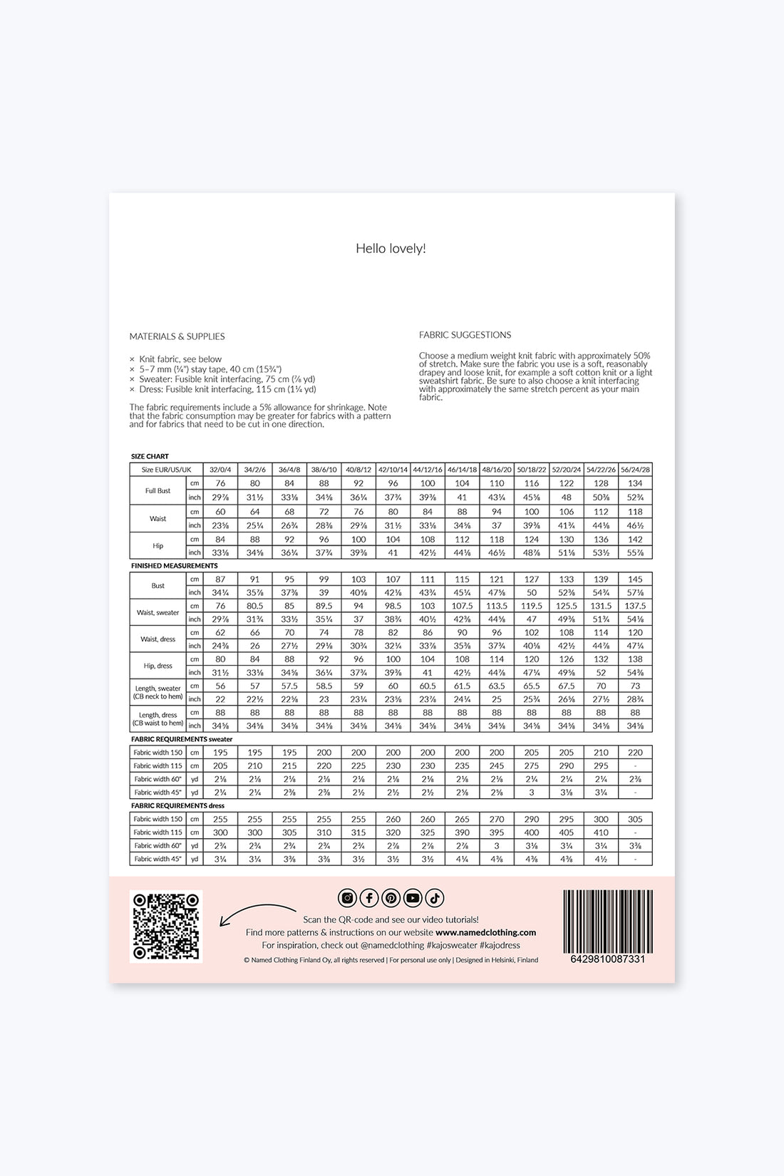 Named Clothing - Kajo Batwing Wrap Sweater