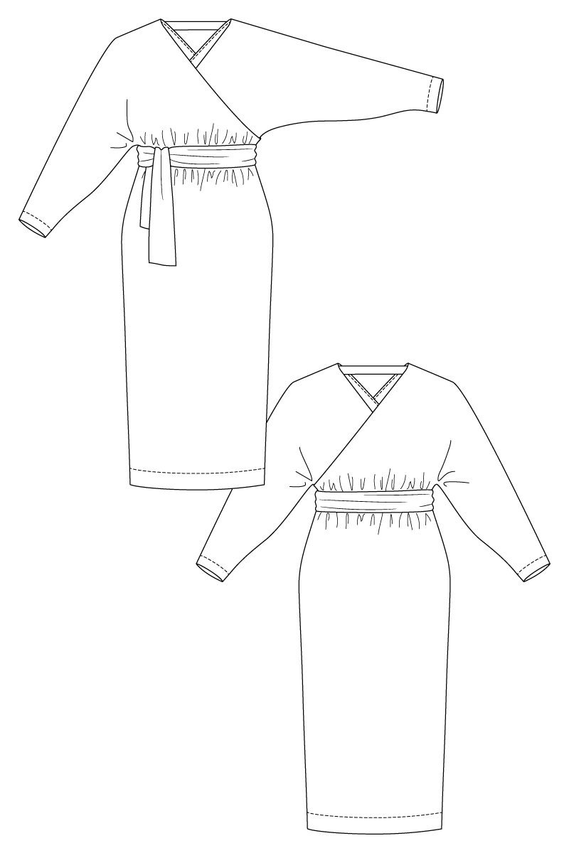 Named Clothing - Kajo Batwing Wrap Sweater