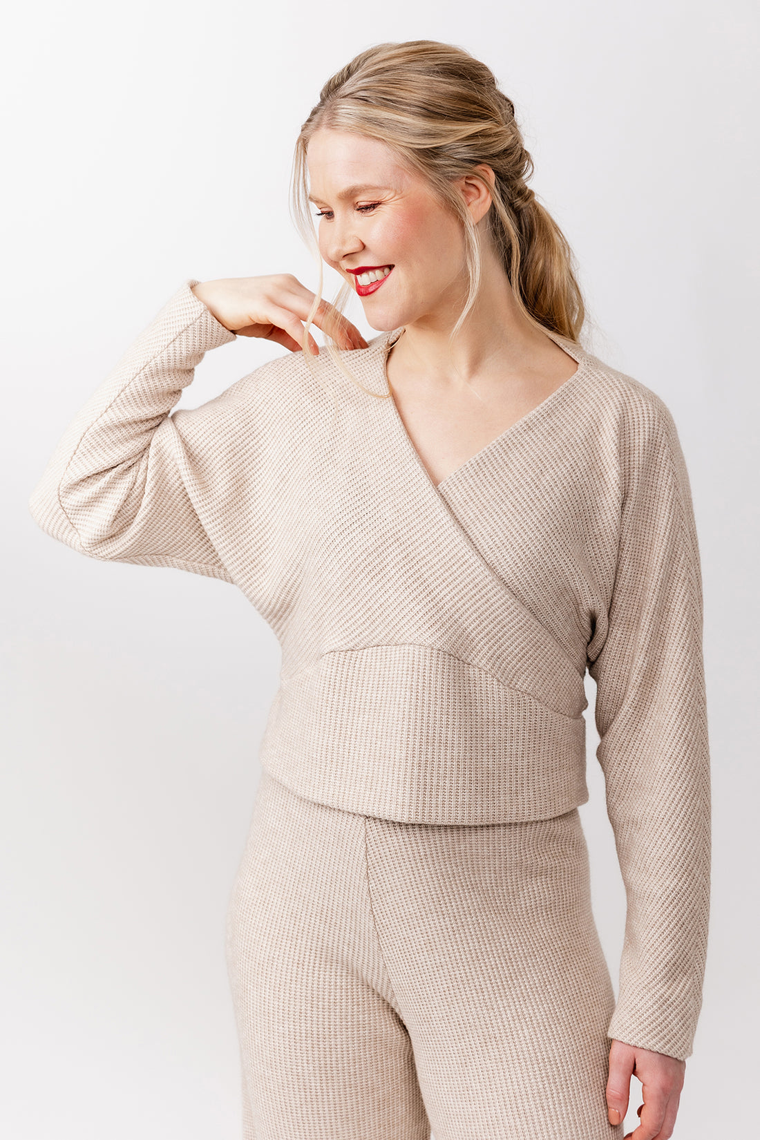 Named Clothing - Kajo Batwing Wrap Sweater