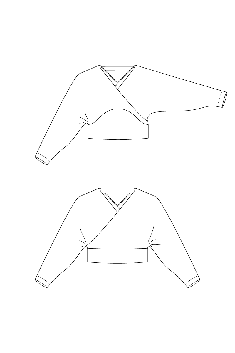 Named Clothing - Kajo Batwing Wrap Sweater